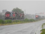 A Meet in a Downpour 